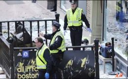 بوسٹن دھماکا : مضافاتی علاقے میں فلیٹ کی تلاشی