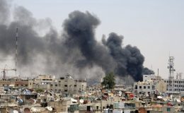 دمشق کے قصبے ڈوما میں شیلنگ 10 افراد ہلاک