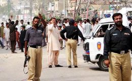کراچی : لانڈھی میں پولیس کا سرچ آپریشن، متعدد افراد زیر حراست