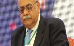 نگراں وزیر اعلی پنجاب نجم سیٹھی سے مصطفی کھرکی ملاقات