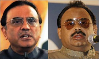 Zardari -Altaf Hussain