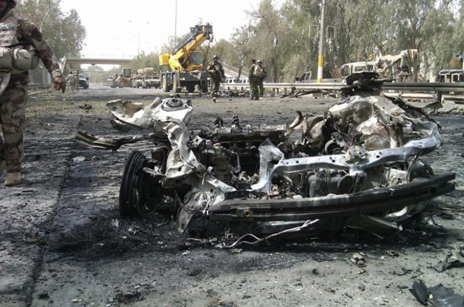 بغداد بم دھماکوں میں 35 افراد ہلاک اور متعدد زخمی