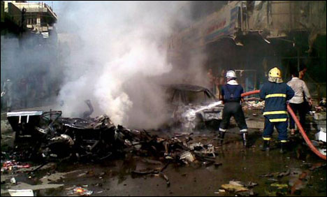 بغداد : بم دھماکوں کے واقعات میں 70 افراد ہلاک ،187زخمی