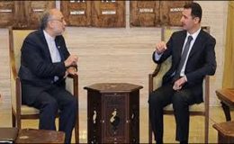 ایرانی وزیرخارجہ صالحی شام پہنچ گئے ، صدربشار الاسد سے ملاقات