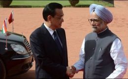 چینی وزیر اعظم کا دورہ بھارت،8معاہدوں پردستخط