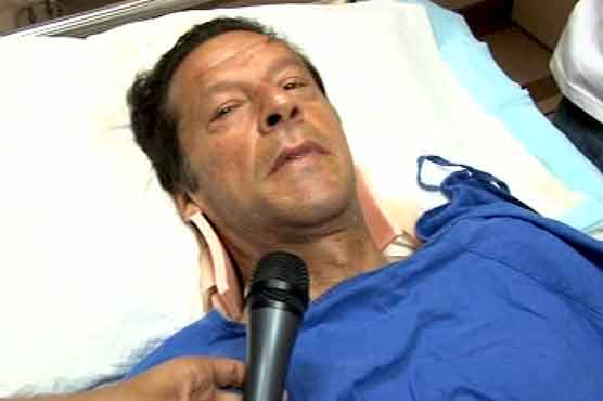 ڈاکٹروں نے عمران خان کی صحت کو تسلی بخش قرار دیدیا،بیڈ ریسٹ کا مشورہ