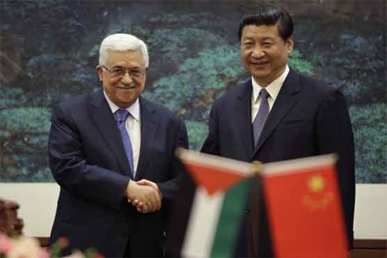 فلسطینی صدر محمود عباس چین کے دورے پر پہنچ گئے