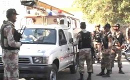 کراچی، منگھو پیر کنوری کالونی میں رینجرز کا آپریشن، متعدد افراد گرفتار