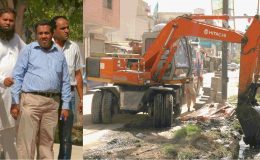 ایڈمنسٹریٹر و میونسپل کمشنر بلدیہ شرقی کی ہدایت پر شاہ فیصل زون میں برساتی نالوں کی صفائی کے کاموں کا ہنگامی بنیادوں پر آغاز
