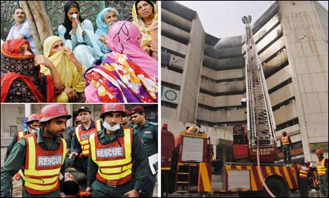 لاہور : ایل ڈی اے پلازہ سے مزید 5 لاشیں برآمد،کل 11 ہو گئی