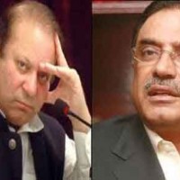 Asif Zardari and Nawaz Sharif