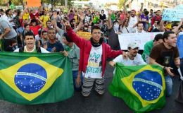 برازیل : مہنگائی اور کرپشن کے خلاف ساتویں روز بھی مظاہرے
