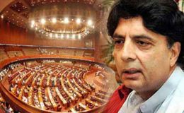 آرمی چیف سے کراچی میں امن کی اپیل پارلیمنٹ کی توہین ہے، چودھری نثار