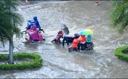 چین کے شمالی علاقوں میں شدید بارشیں ، ٹریفک کا نظام درہم برہم
