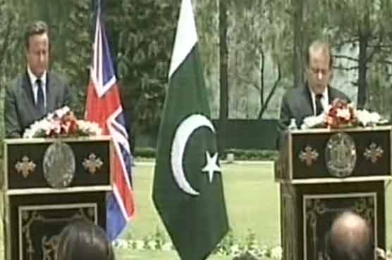 پاکستان کے دشمن برطانیہ کے دشمن: ڈیوڈ کیمرون
