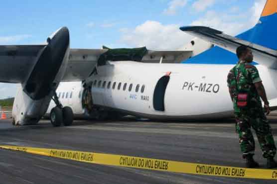 انڈونیشیا میں مسافر طیارے کے حادثے میں آٹھ مسافر زخمی