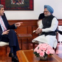 John Kerry Manmohan Singh