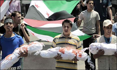 شام میں ایک لاکھ سے زائد افراد ہلاک ہو چکے، انسانی حقوق تنظیم