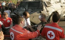 بیروت: لبنان میں 2 دھماکے،1خاتون اور 2 فوجی اہلکار زخمی