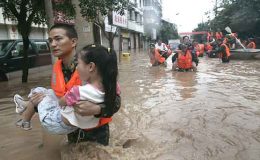 چین، سیلاب نے بتاہی مچا دی، ہلاکتوں کی تعداد 56 ہو گئی، درجنوں لاپتہ