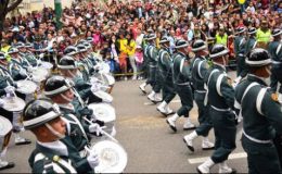 کولمبیا کے قومی دن کے موقع پر فوجی پریڈ کا اہتمام