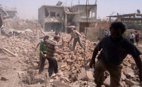دمشق: باغیوں کے خلاف کارروائی میں 50 باغی ہلاک