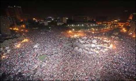 مصر : مرسی کے حامیوں کا عبوری وزیراعظم کا عوام سے خطاب مسترد