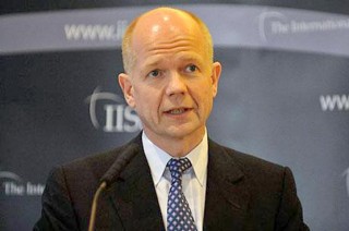 Foreign Minister William Hague
