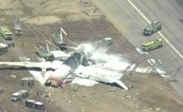 سان فرانسسکو: ہوائی اڈے پر طیارہ تباہ، 2 افراد ہلاک، 100 زخمی