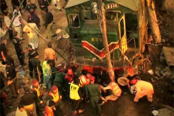 گوجرانوالہ میں ٹرین کو حادثہ, 3 افراد جاں بحق, متعدد زخمی