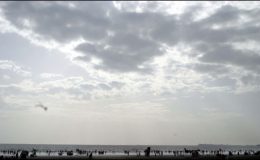 کراچی : موسم جزوی ابر آلود، شام ہلکی بارش کا امکان