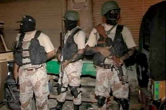 کراچی : رینجرز آپریشن، چھ مبینہ دہشت گرد گرفتار، خودکش جیکٹ برآمد