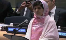 تعلیم ہر بچہ کا بینادی حق، قلم کے ذریعے دنیا میں تبدیلی لائی جا سکتی ہے : ملالہ