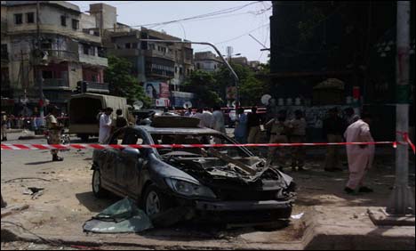 کراچی : جسٹس مقبول باقر پر حملے کا ماسٹر مائنڈ ساتھی سمیت گرفتار
