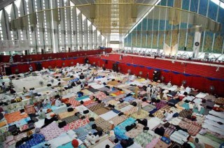 Millions of Muslims sit in retreat