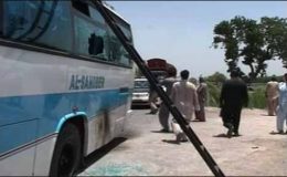 نوابشاہ : کراچی سے پشاورجانے والی کوچ کو حادثہ، 6 افراد ہلاک