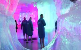 نیو یارک میں مائنس فائیو بار کا افتتاح، ہر چیز برف جیسی ٹھنڈی