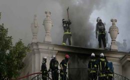 پیرس : قطری شہزادے کے ہوٹل میں آتشزدگی