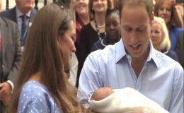 شہزادہ ولیم ،شہزادی کیٹ اپنے نومولود بیٹے کو گھر لے آئے