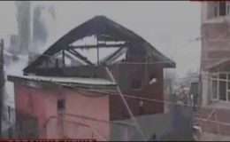 سری نگر میں جموں کشمیر سیکریٹریٹ کی انیکسی میں آتشزدگی