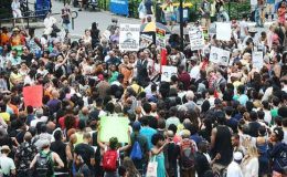 سیاہ فام کے قاتل کو بے گناہ قرار دینے پر امریکا میں مظاہرے