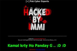 Web site hacked