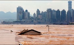 چین میں شدید بارشیں، ہزاروں ایکڑ زرعی زمین زیرآب