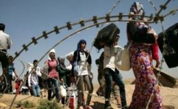 عراق : شام کی کشیدہ صورتحال، ہزاروں شامیوں کی نقل مکانی