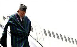 افغان صدر حامد کرزئی ایک روزہ دورے پر پاکستان پہنچ گئے