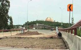 اسلام آباد: زیرو پوائنٹ فلائی اوور کی تعمیر، ناقص میٹریل کا استعمال