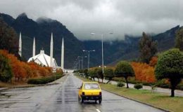 اسلام آباد اور راولپنڈی میں بارش، گرمی کا زور ٹوٹ گیا