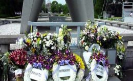 جاپان : ہیروشیما میں ایٹم بم سے ہلاک ہونے والوں کی یاد میں دعائیہ تقاریب