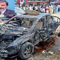 Justice Maqbool Baqir attack case