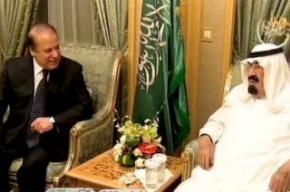 Nawaz Sharif's King Abdullah